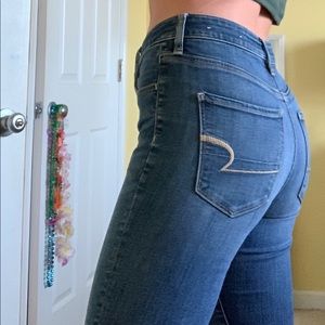 Dark wash American Eagle Jeans